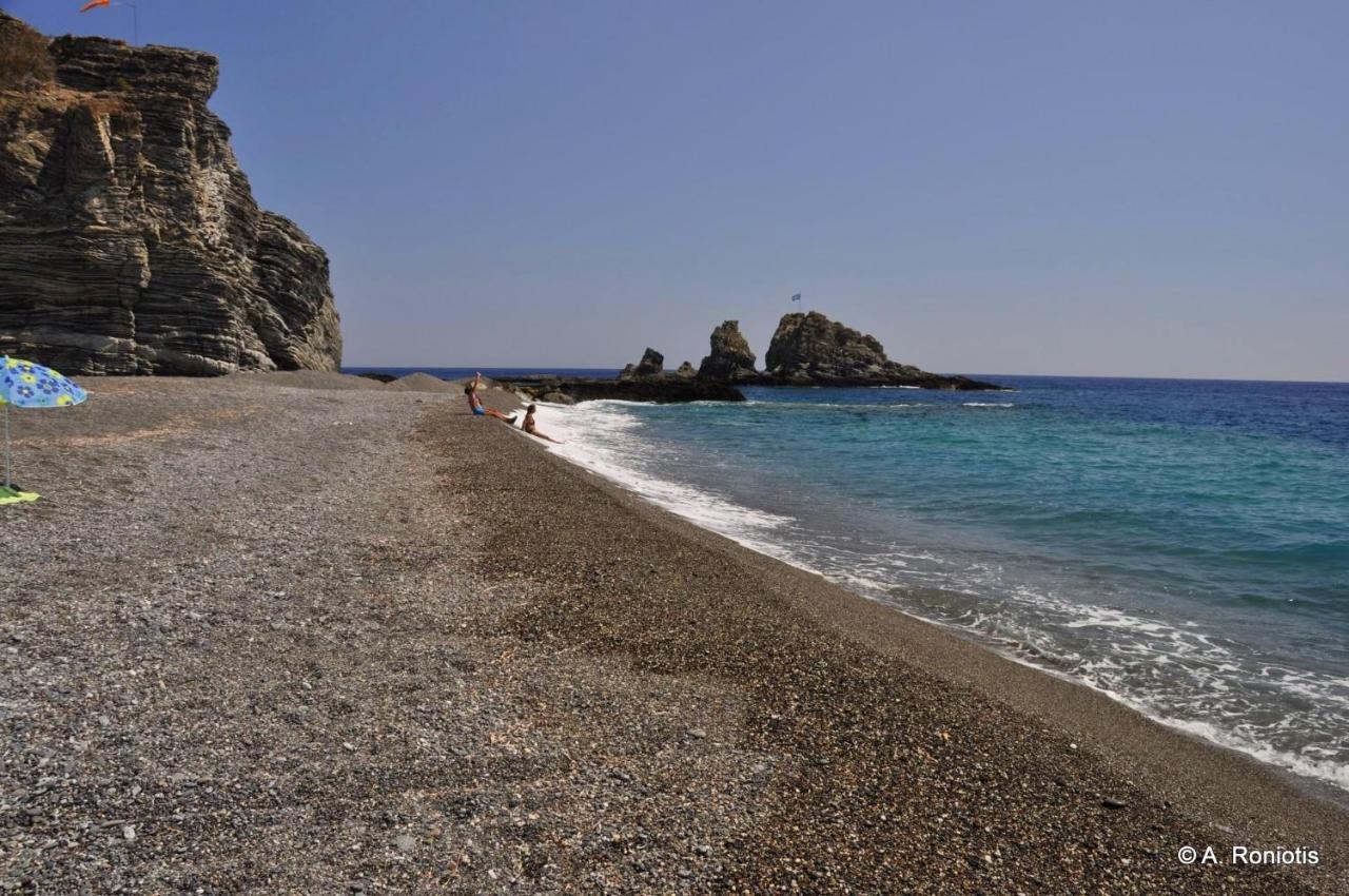 Eirini Apts On The Beach Psari Forada Extérieur photo